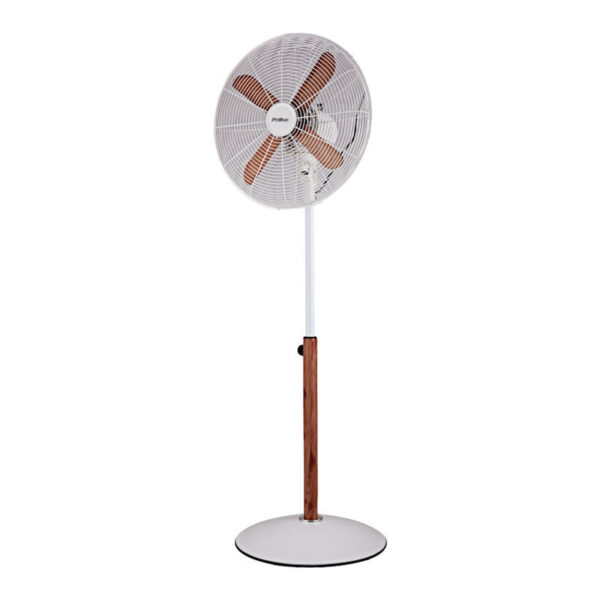 Ανεμιστήρας Ορθοστάτης PRSF-80620 Primo 16'' 40εκ. Λευκός - Ξύλο