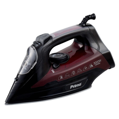 prsi-40313-primo-3000w-anti-drip-anti-calc-auto-shut-off-_0000618.jpeg Σίδερο ατμού PRSI-40313 Primo Κεραμική πλάκα 3000W Anti-drip-Anti-calc-Auto shut-off Μαύρο-Μπορντώ