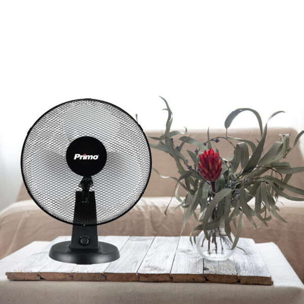 Ανεμιστήρας Επιτραπέζιος PRTF-80502 Primo 12'' 30εκ. Μαύρος