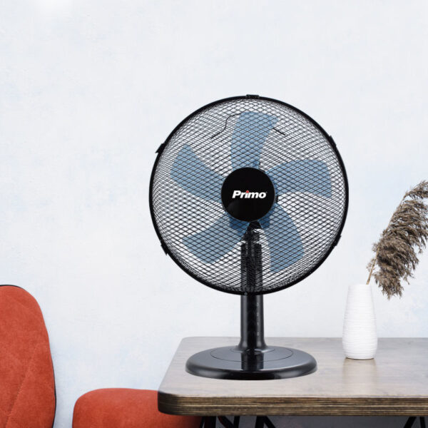 Ανεμιστήρας Επιτραπέζιος PRTF-80508 Primo 12'' 30εκ. Μαύρος