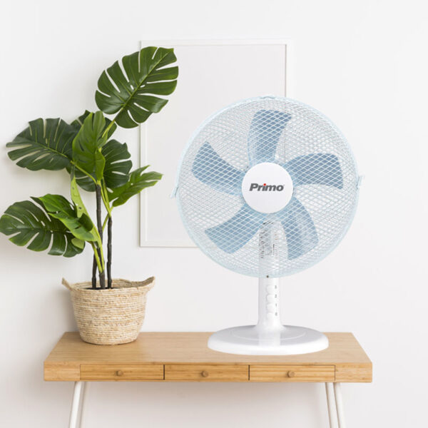 Ανεμιστήρας Επιτραπέζιος PRTF-80509 Primo 12'' 30εκ. Λευκός