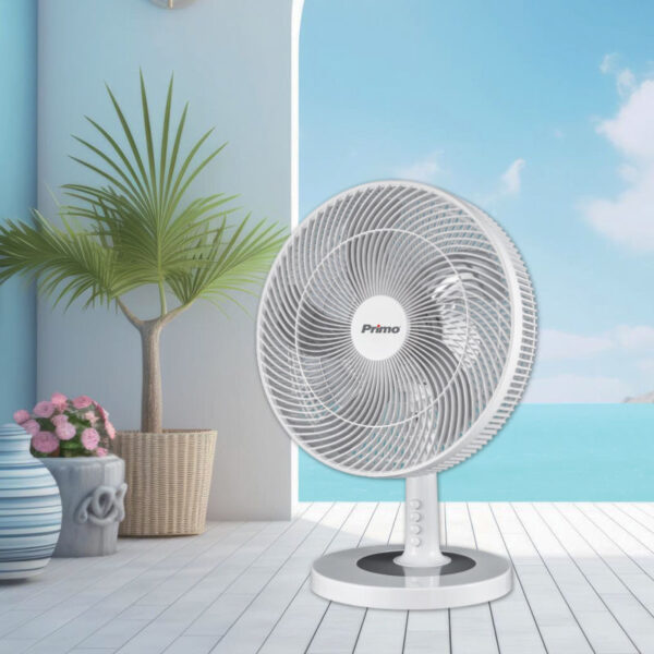 Ανεμιστήρας Επιτραπέζιος PRTF-80708 Primo 16'' 40εκ. Λευκός