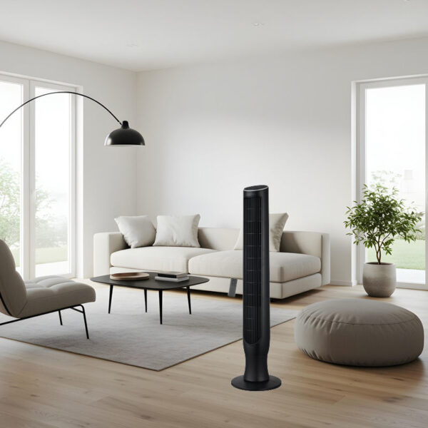 prtf-80731-primo-42-107-_0003387.jpeg Ανεμιστήρας Πύργος PRTF-80731 Primo 42'' 107εκ. Με Τηλεχειριστήριο Μαύρος