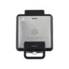 Βαφλιέρα PRWM-40548 Primo 4 θέσεων 1500W κεραμικές marble πλάκες Inox/Μαύρη