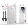 q302a_c_to_iphone.jpg XO NB-Q302A Καλώδιο Φόρτισης & Μεταφοράς Δεδομένων Lightning σε Type-C 27W Λευκό 1m