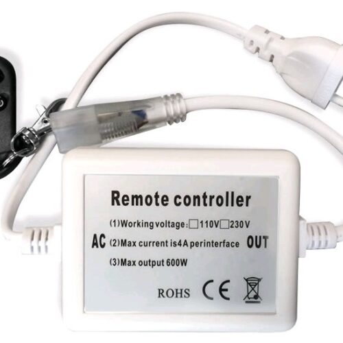 re.jpg Avide LED Ταινία 220V 600W Ντίμερ 5050 SMD RF Τηλεχειριστήριο και Controll
