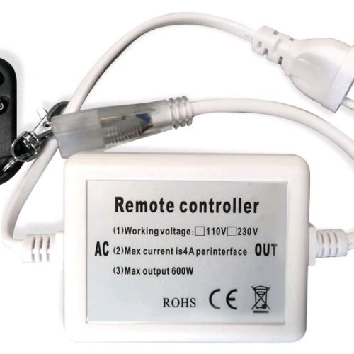 re1.jpg Avide LED Ταινία 220V 600W Ντίμερ 3528 SMD RF Τηλεχειριστήριο και Controll