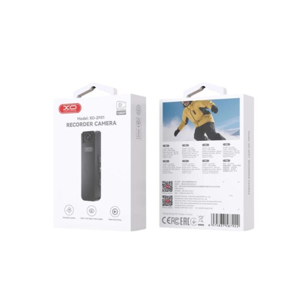 recordercam_2_.jpg XO ZF01 Κάμερα Καταγραφής με Κλιπ 1080P 32Gb