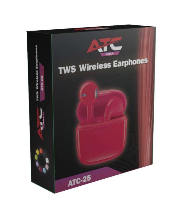 red_1_.jpg ATC-25 TWS Ασύρματα Ακουστικά Bluetooth Φούξια