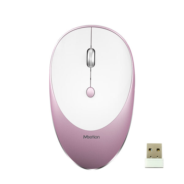 rg1.jpg Meetion MT-R600 2.4G Ασύρματο Ποντίκι / Ροζέ Χρυσό