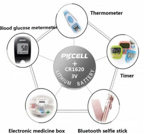 s-l500_1_.jpg Pkcell Κουμπί Λιθίου CR1620-1B (1τμχ)