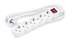 Technik Πολύπριζο 5 Θέσεων 3x1,5mm 3m με Διακόπτη