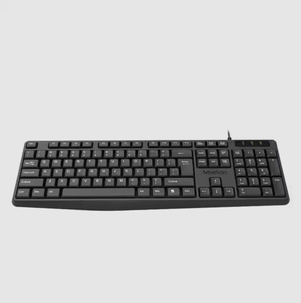 Meetion MT-K200 Ενσύρματο Πληκτρολόγιο Σοκολατί