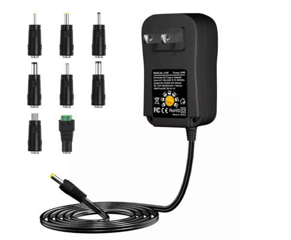 ATC Τροφοδοτικό 41W Switching με 8 κεφαλές 6V-24V