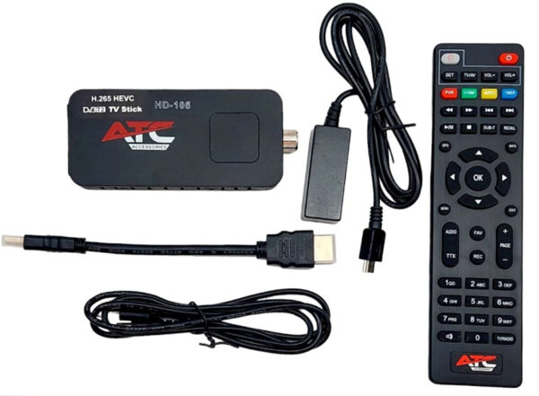 ATC Επίγειος Δέκτης ATC HD-105 T2 H.265
