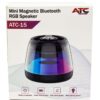 speakeratc_1_.jpg ATC-15 Mini Μαγνητικό Ηχείο Bluetooth RGB