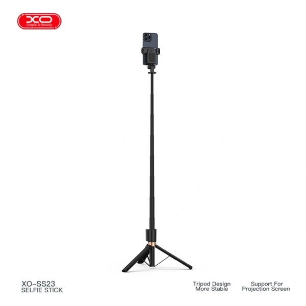 ss231.png XO SS23 Smart Bluetooth Selfie Stick με 2 Φώτα