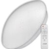 Avide LED Μοντέρνα Πλαφονιέρα Οροφής Stella-CCT 80W (40+40) με Τηλεχειριστήριο