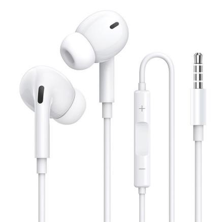 ATC-HFr3 Ενσύρματα Ακουστικά Handsfree Λευκά 3.5mm