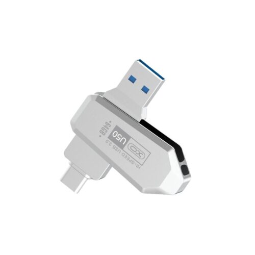 XO U50 Στικάκι & Αντάπτορας Type-C σε USB OTG USB 3.0 Έκδοση 128GB