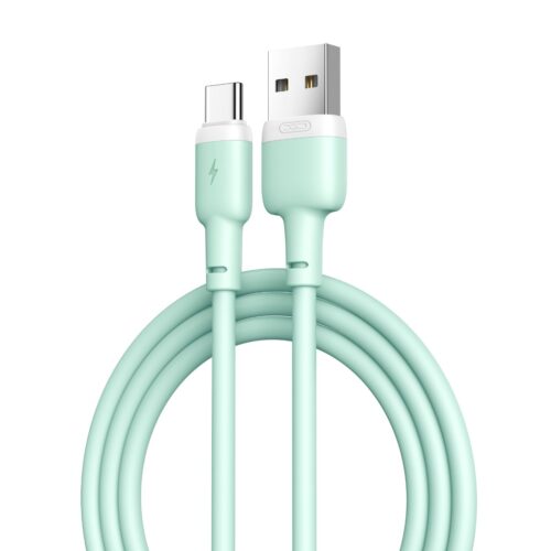 usb-type-c-_.jpg XO NB208 Καλώδιο Φόρτισης + Data TypeC 1m Πράσινο