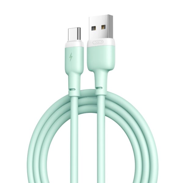 usb-type-c-_.jpg XO NB208 Καλώδιο Φόρτισης + Data TypeC 1m Πράσινο