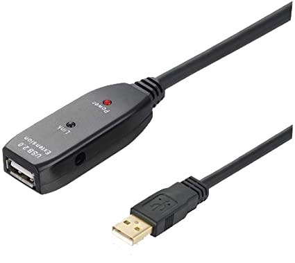 ATC Καλώδιο USB 2.0 Προέκταση Αρσ. / Θηλ. 10m Μαύρο