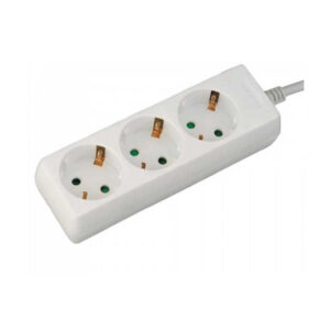 Πολύπριζο V03B Alfaone 3 θέσεις χωρίς διακόπτη 3X1,5mm 1,5m Λευκό