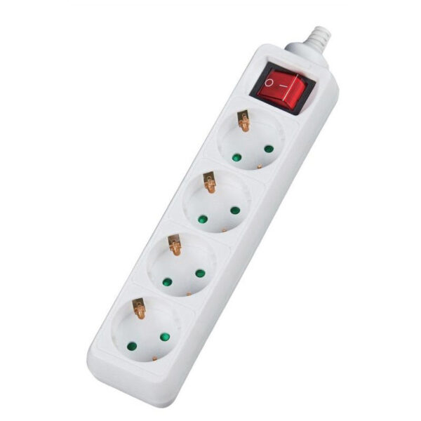 v04bk-alfaone-4-315mm-15m-_0000916.jpeg Πολύπριζο V04BK Alfaone 4 θέσεις με διακόπτη 3Χ1,5mm 1,5m Λευκό