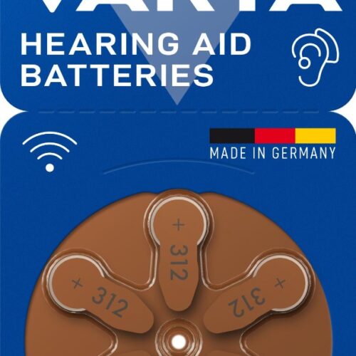 varta-hearing-aid-312.jpg VARTA Μπαταρία βαρηκοΐας 312 (6 τμχ)