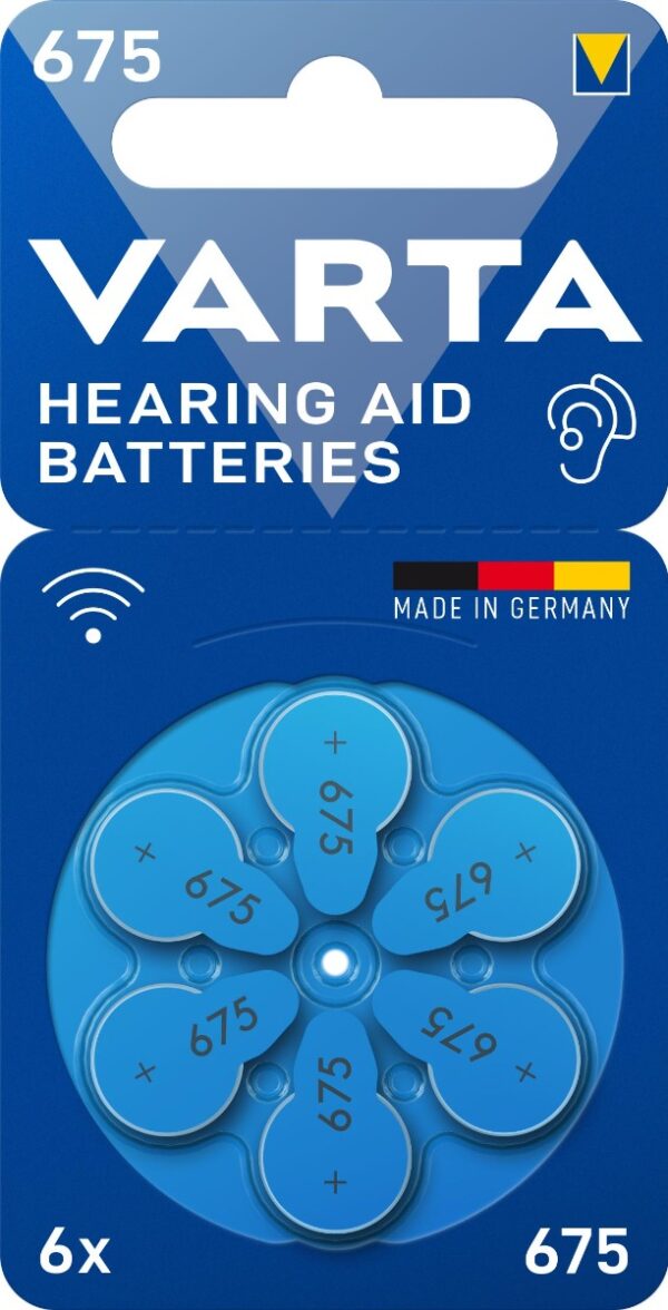 VARTA Hearing Aid 675 (6 τμχ)