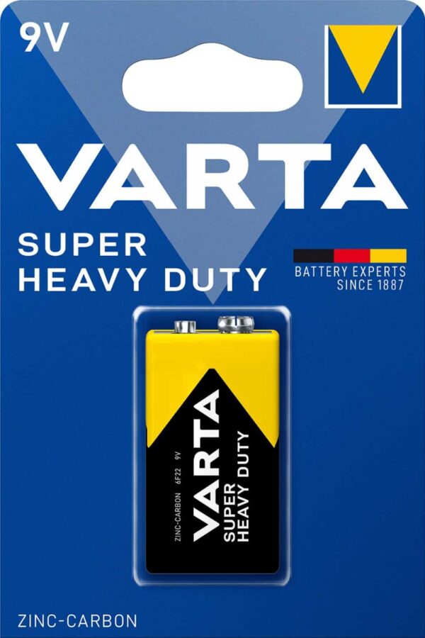 Varta Super Heavy Duty 6F22(9V) (1τμχ)