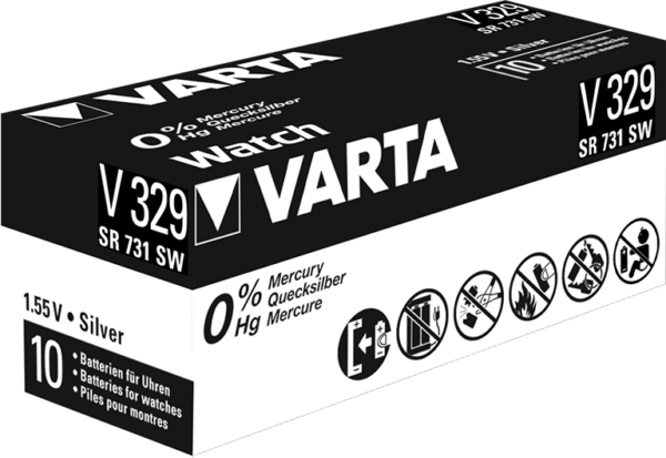 Varta Ρολογιού V329 (1τμχ)