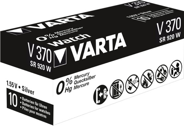 Varta Ρολογιού V370 (1τμχ)