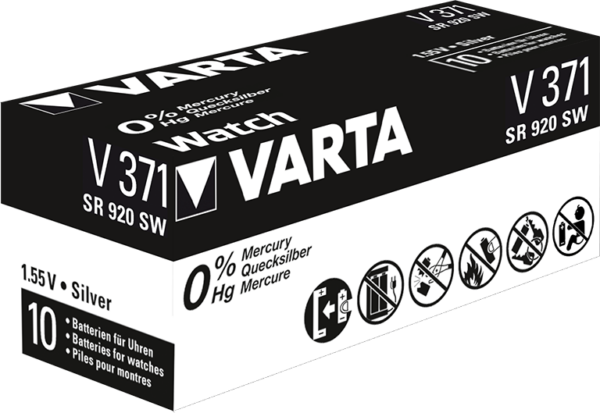 Varta Ρολογιού V371 (1τμχ)