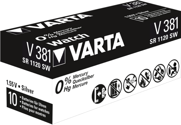 Varta Ρολογιού V381 (1τμχ)