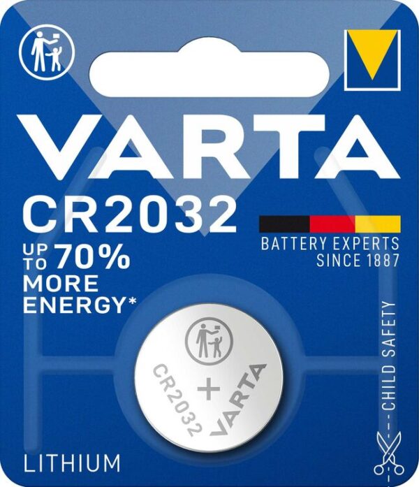 Varta Κουμπί Λιθίου CR2032 (1τμχ)