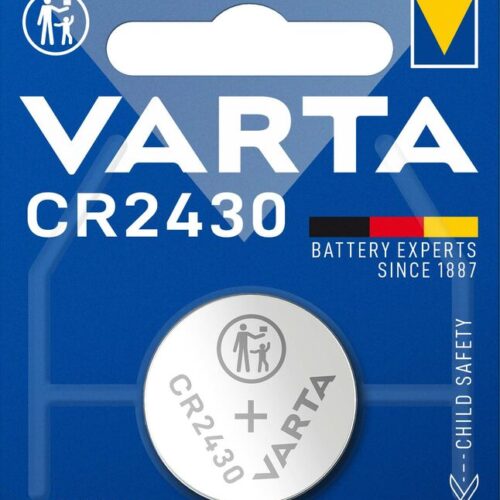 varta_lithium_6430_cr2430_bl1-9c6aadcd.jpg Varta Κουμπί Λιθίου CR2430 (1τμχ)