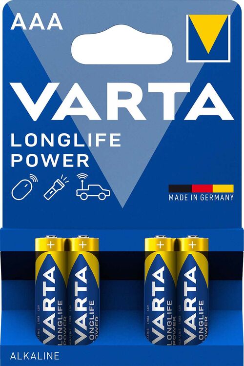 Varta Longlife Power LR03 AAA (4τμχ)