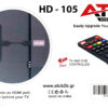 ATC Επίγειος Δέκτης ATC HD-105 T2 H.265