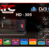 ATC Δορυφορικός Δέκτης ATC HD305 DVBS2