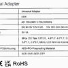 ATC Τροφοδοτικό 41W Switching με 8 κεφαλές 6V-24V
