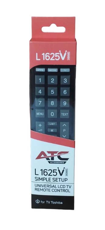ATC Τηλεχειριστήριο Universal για Toshiba L 1625