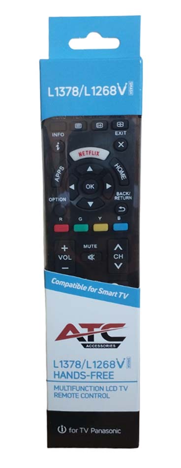 ATC Τηλεχειριστήριο Universal για Panasonic Smart L 1378