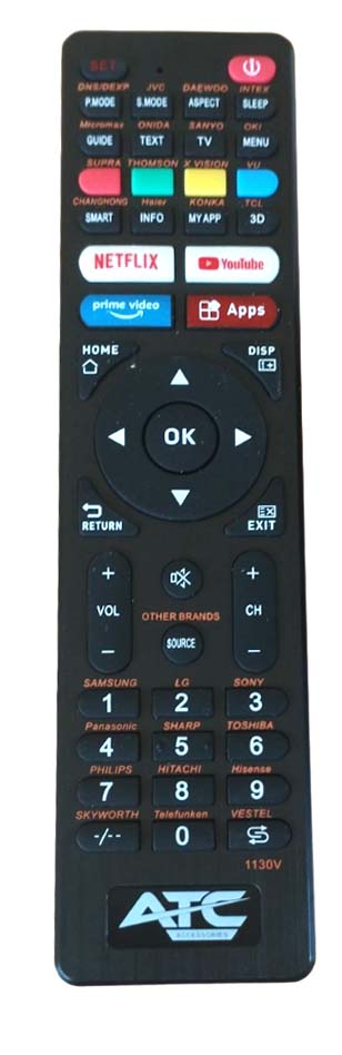 Τηλεχειριστήριο Universal All Brand L1130V