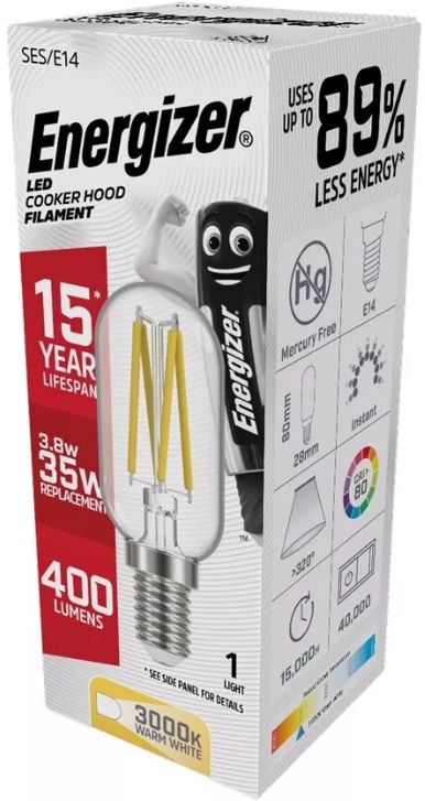 viber_2025-10-14_15-24-52-474.jpg Energizer BEC LED Filament Λάμπα Απορροφητήρα 4W E14 400lm 3000K Θερμό Λευκό