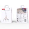XO NB-Q301 Πολύχρωμο Καλώδιο με Χάντρες Type-C σε Type-C 60W & Lighting 27W 1m