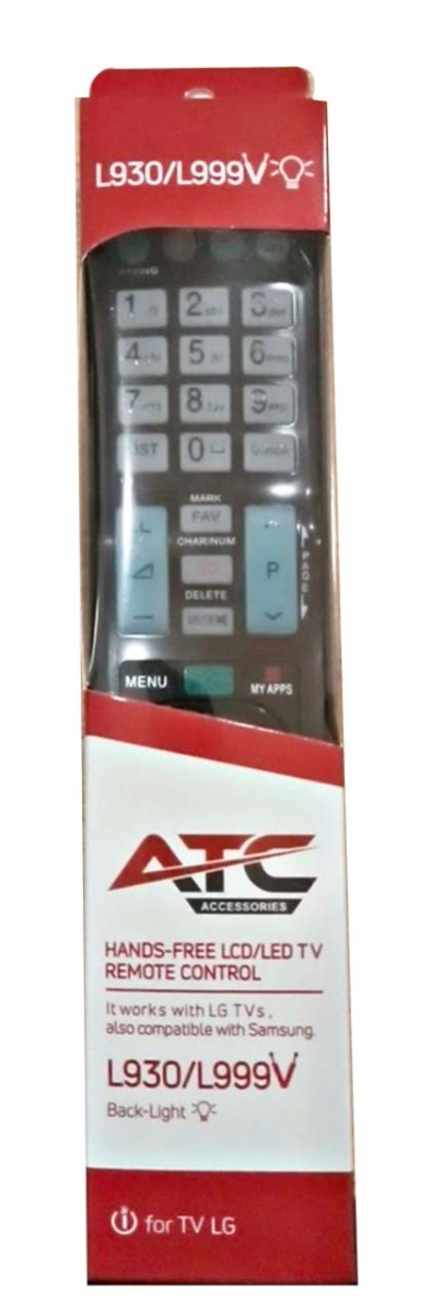 ATC Τηλεχειριστήριο Universal για LG LED L 930 + 3