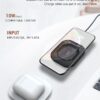 XO WX017 10W Ασύρματη Φόρτιση QC Άσπρο