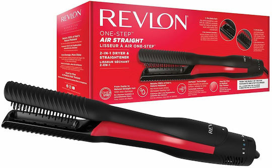 Revlon One Step AirStraight Ισιωτικό Μαλλιών Μαύρο